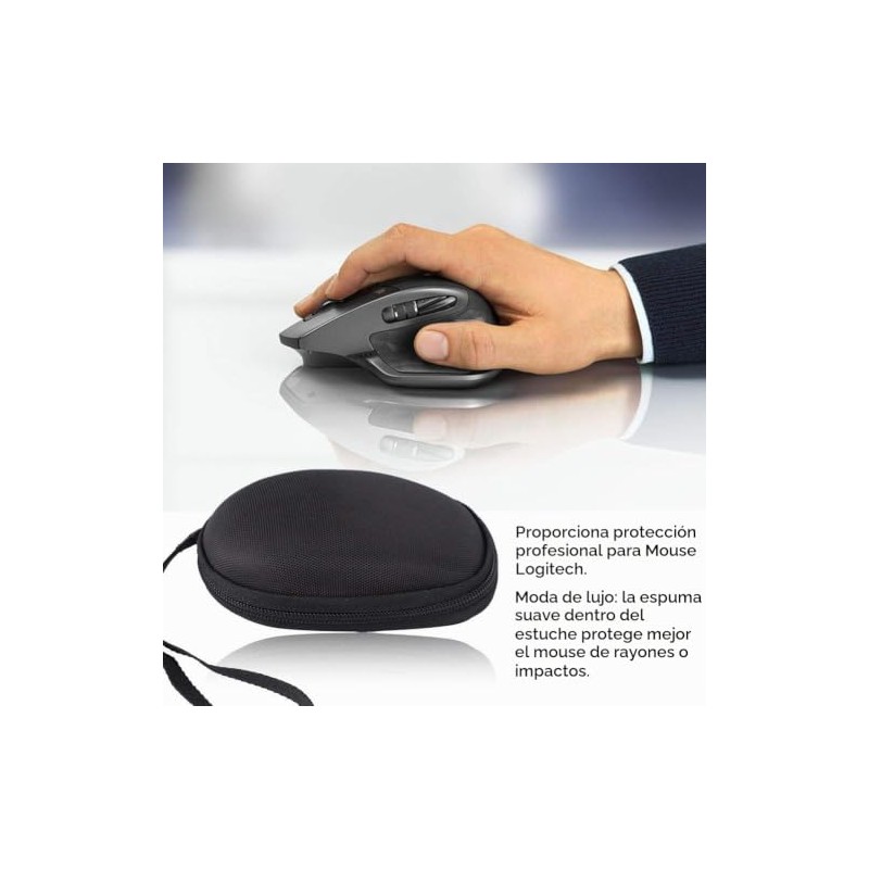 Estuche rígido para Almacenamiento de Viaje para Mouse, Estuche Protector