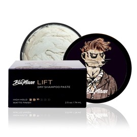BluMaan Lift Dry Shampoo Paste - Cleanse and Revitalize Second-Day Hair - Volumizing Lift, Texture, Light Hold and Cleansing Hair Care Essential with Natural Ingredients - 74 ml/2.5 oz