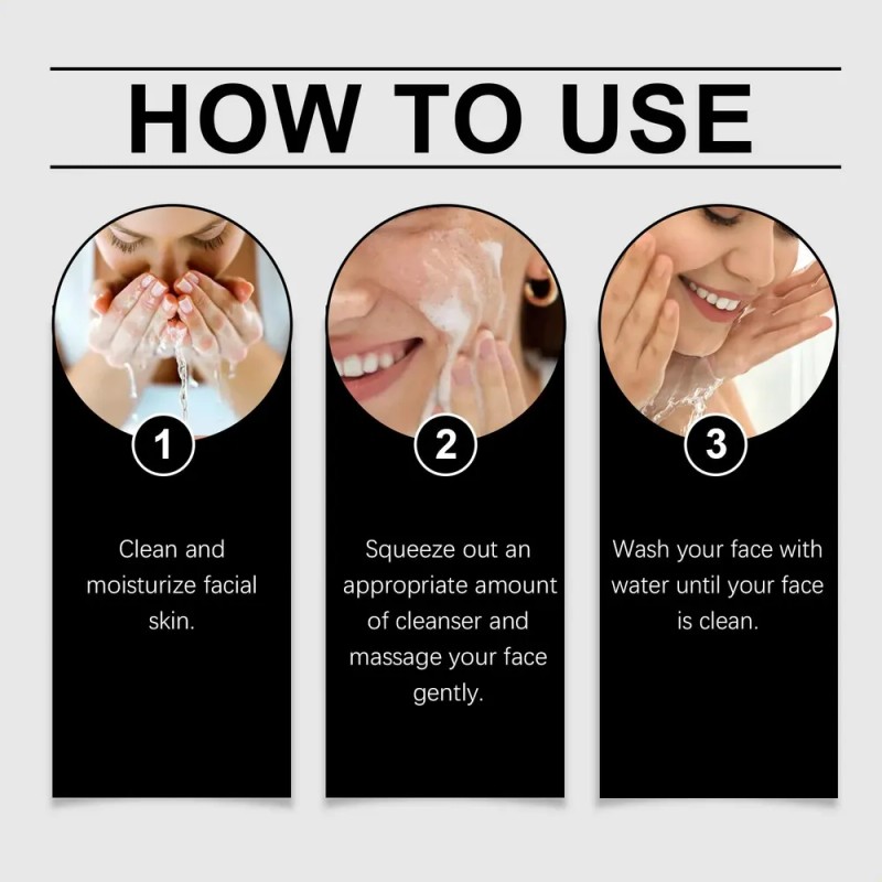 Limpiador Facial Con Aminoácidos, Limpieza Suave De La Piel
