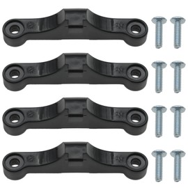 safycaby 4 PCS CPU Fan Retainer Bracket AM5 CPU Bracket Motherboard Bracket with Screws Fan Support Bracket Black