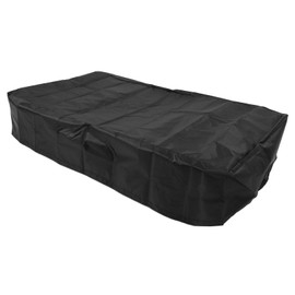 Sled Plate Cover, 420D Oxford Cloth Ice Fishing Sled Travel Cover, Ice Shelter Transport Cover with Straps, Protects from Snow Water and Mud for Winter Camping Ice Fishing