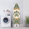 Hinthetall Boho Dog Paw Ironing Board Cover and Pad 15x54