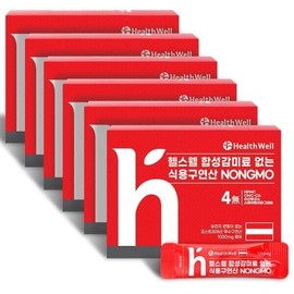 Healthwell edible citric acid without synthetic sweetener NONGMO sanitary stick packaging anhydrous citric acid 180 packets 542467 / 헬스웰 합성감미료 없는 식용구연산 NONGMO 위생스틱포장 무수구연산 180포 542467