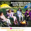 Kitchen Smores Sticks - 8 Pack, 32" Telescopic Marshmallow Roasting