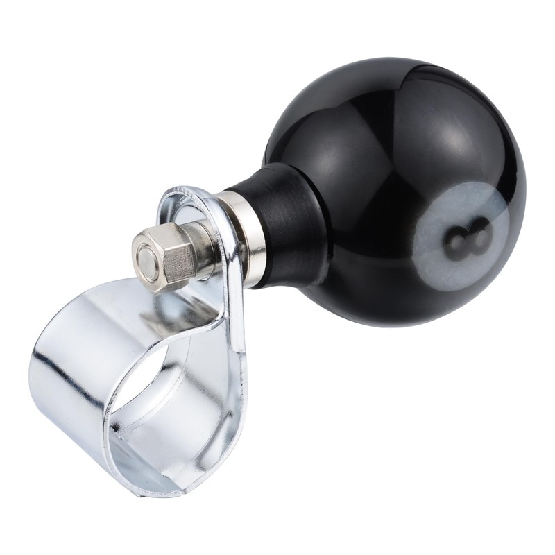 Abfer 8 Ball Steering Wheel Suicide Spinner Knob Car Turning