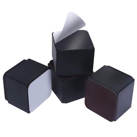 Ezprotekt 5 cm Carbon Steel Furniture Riser, black