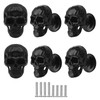 VFAATING 6 pcs Creative Skull Knobs Pull Handle Cabinet Door