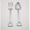 The Country Story Shovel Spoon and Fork 2pcs Set
