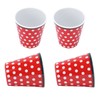 4Pcs Student Melamine Cup Imitation Porcelain Beverage Mug Water Cup