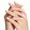 MEMEDA Esmalte de gel para uñas, Milky White, 7.4 ml