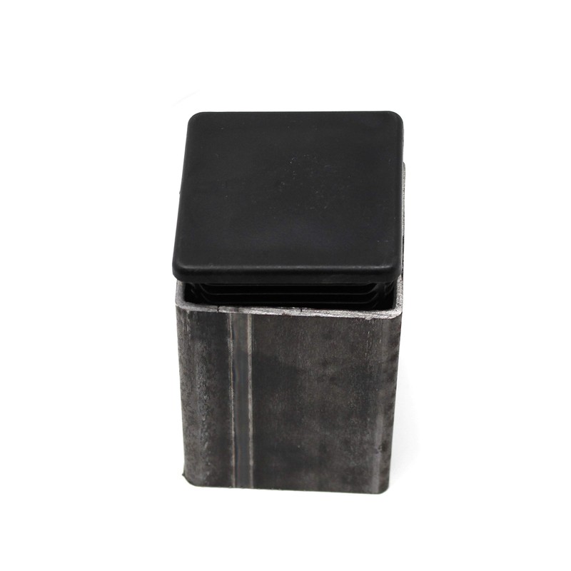 3" Square Tubing Heavy Duty Plastic Plug End Cap Insert