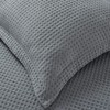 Chezmoi Collection Wilmer 3-Piece Waffle Weave Comforter Set - Soft