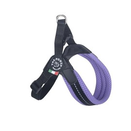 Tre Ponti Easy Fit Harness Soft Mesh Adjustable Belly Strap Colour: Purple Size: Size 1.5 / 30-40 cm / up to 4 kg