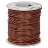 Jameco ValuePro 18 AWG Brown Stranded Tinned-Copper Hook-Up Wire 100