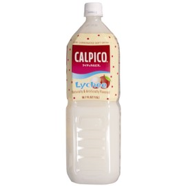 Calpico Soft Drink, Lychee, 50.67 Fl Oz (Pack of 2)