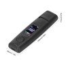 Black Portable Breathalyzer Professional Noncontact High Accuracy Alcohol Tester Rechargeable