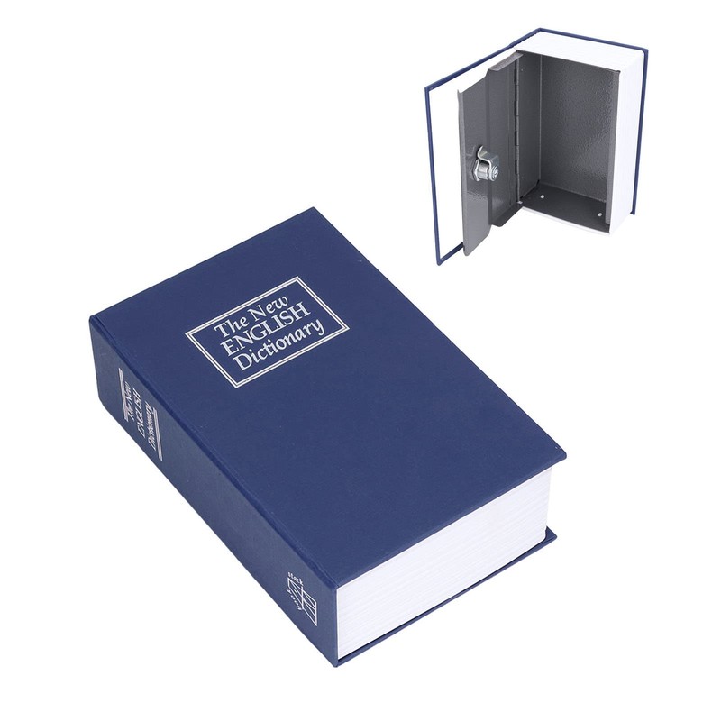 Diversion Book Safe, Hollowed Out Dictionary Secret Safe with Combination