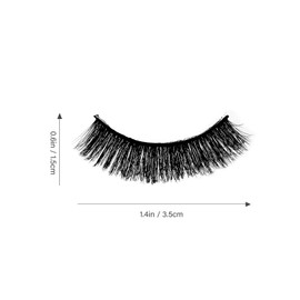 Mikinona 10 Pairs Natural Look False Eyelashes for Women and Comfortable Makeup Lashes for Parties Weddings and Everyday Wear