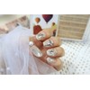 Handmade Nail Tips-The Urban part 2. Letter - Short Almond