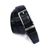 PlusZis 28 - 68 inch men's leather belt with ratchet,
