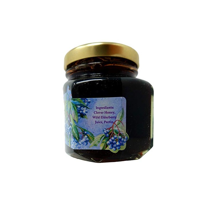 Taste The Wilderness Wild Elderberry Honey 5 oz