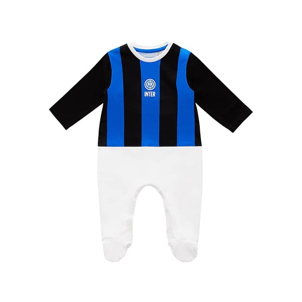 Inter phi promotions b.v. F.C Nerazzurre Stripe Logo Baby Grow