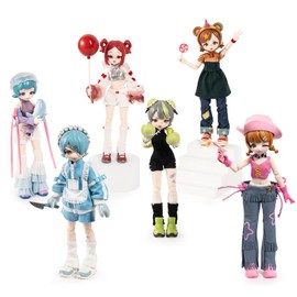 BEEMAI Eve-Lynna Dream Paradise Series Single Box (Contains 1 Figure), 1/12 MJD Blind Box Cute Figures Collectibles Birthday Gift