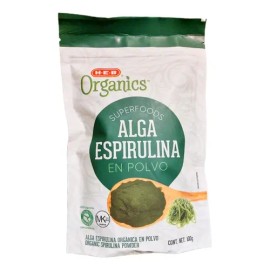 HEB Espirulina en Polvo 100g Alga para Té Infusiones y Smoothies                                                                                      