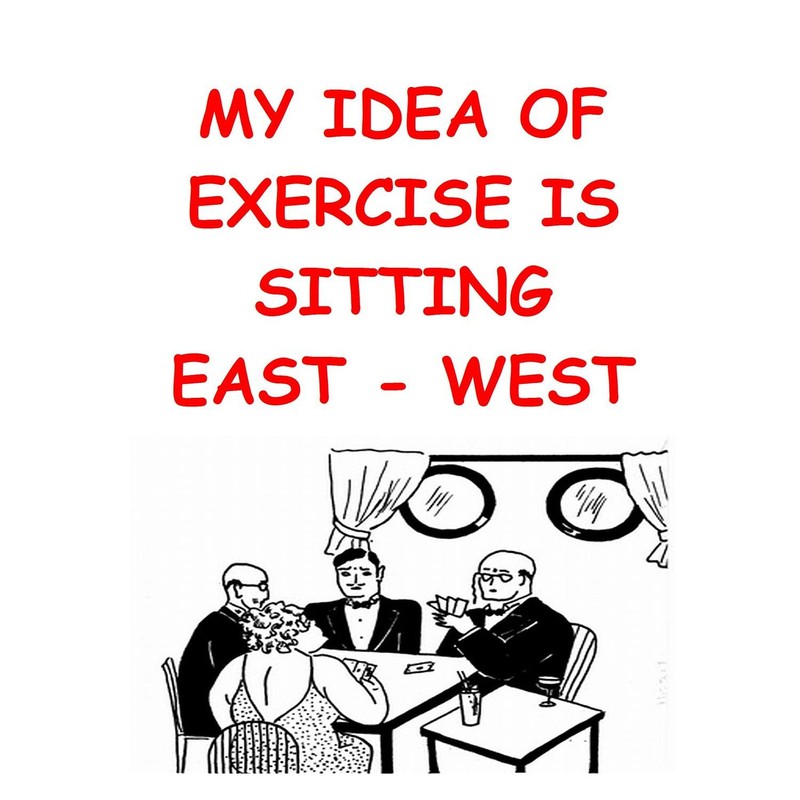 CafePress Duplicate Bridge Folded Greeting Card Matte