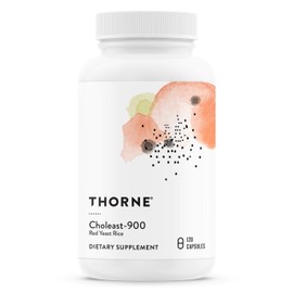 THORNE THORNE Choleast-900-900mg Red Yeast Rice Extract - Gluten-Free Supplement Supports Healthy Cholesterol Levels Already in a Normal Range, Heart & Blood Pressure* - 120 Capsules