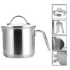 1.5 Quart Stainless Steel Saucepan With Pour Spout, Saucepan With