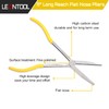 LEONTOOL Long Reach Flat Nose Pliers 11-inch Duck Billed Pliers