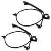 Mteycei 2Pcs Front Left and Right ABS Wheel Speed Sensor