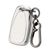 CHATYYD for Chevy Key fob Cover with Keychain,Soft TPU Car