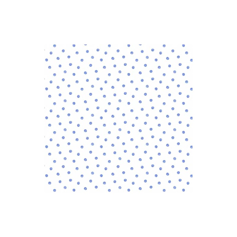 Andover Lovebirds 9864 BL Light Blue Dots