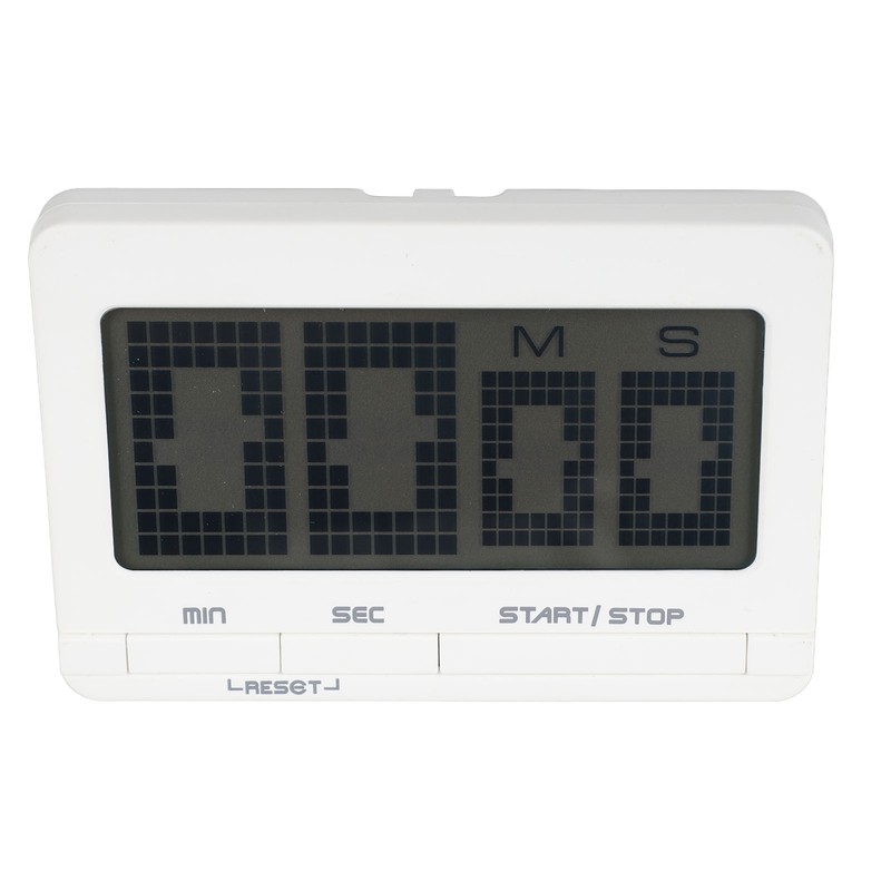 Digital Kitchen Timer Big Digits Magnetic Timer Backing Stand for