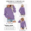 AUSELILY Womens Long Sleeve Sweatshirt Casual Crewneck Plain Pullover Tops