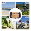 REDCAMP 35L Nylon Compression Stuff Sack for Sleeping Bag, Lightweight Compact Compression Bag for Camping Outdoor Hiking Backpacking Travelling, Yellow XL