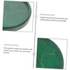 Mobestech Brass Coasters for Drinks Round Heat Resistant Coasters Protect