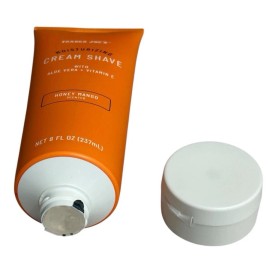 Trader Joe's 8 oz Moisturizing Cream Shave - Honey Mango for Shaving w/Aloe Vera