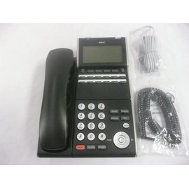 NEC ITL-12D-1 (BK) - DT730 - 12 Button Display IP Phone Black Stock# 690002