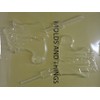 LARGE REINDEER LOLLY chocolate candy mold with © Molding Instruction