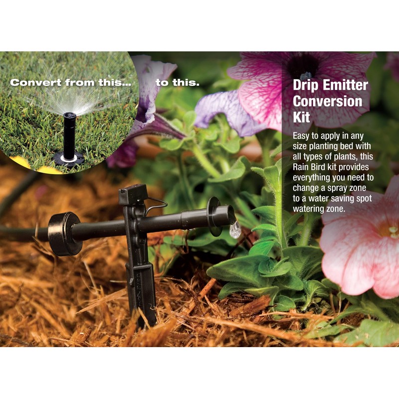 Rain Bird CNV182EMS Drip Irrigation Sprinkler Conversion Kit, 1800 Series