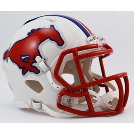 SMU Southern Methodist Mustangs Riddell Speed Mini Football Helmet