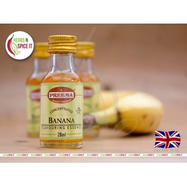 Preema Banana Flavouring Essence - 2x28ml (2 Pack)