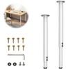 FOROIRON Adjustable Table Legs,Metal Adjustable Height Desk Legs,Adjustable Furniture Legs