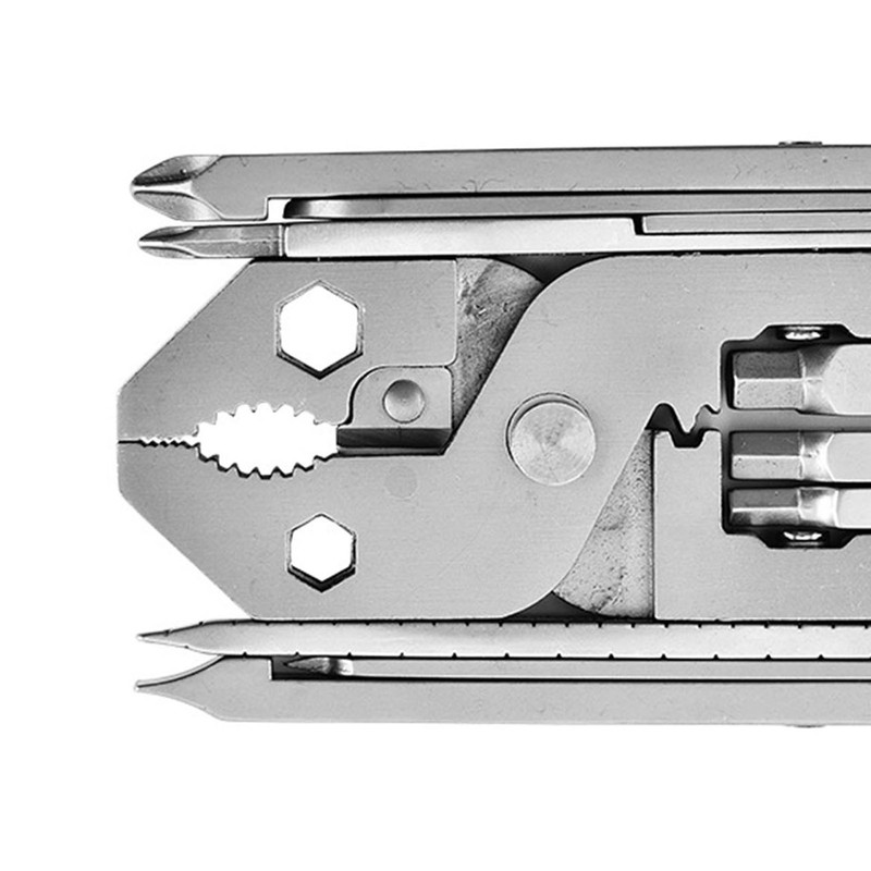 25 in 1 Foldable Pliers Stainless Steel Multifunctional Compact Pliers
