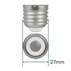 Crompton Lamps 6607 LED Filament Lamp E27 Edison Screw