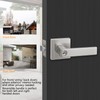 NEWBANG Keyed Entry Lever Lock for Exterior and Front Door