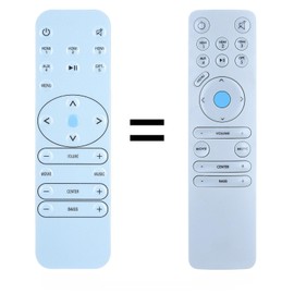 ZWP Replacement Remote Control Compatible for Definitive Technology W Studio ‎W-Studio-R, BVFBCAREM Sound Bar System BVFBC-A